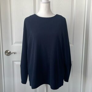 Banana Republic Textured Long Sleeve Top Size M